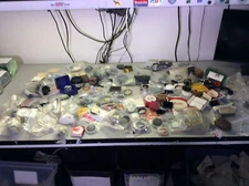 Big lot of vintage lenses, filters and other old cameras accessories