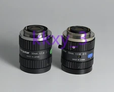 1 PCS computar M5018-MP2 fixed focus industrial lens 50mm 1:1.8 tested