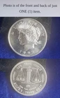 1993 Silver Trade Unit Peace Dollar 1 Troy Oz 999 Fine Silver Round