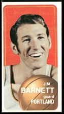 Jim Barnett 1970-71 Topps #142 Portland Trail Blazers