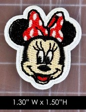 Mini Minnie Embroider Iron On Patch