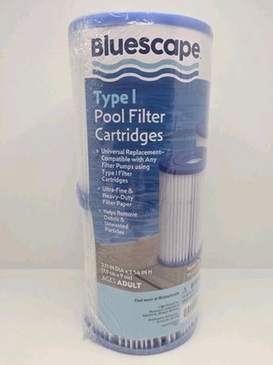 Bluescape Type I Pool Filter Cartridges 2-Pack - Universal Replacement P57B00402