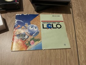 Adventures of Lolo NES Nintendo Entertainment System, Pal B confezione originale istruzioni