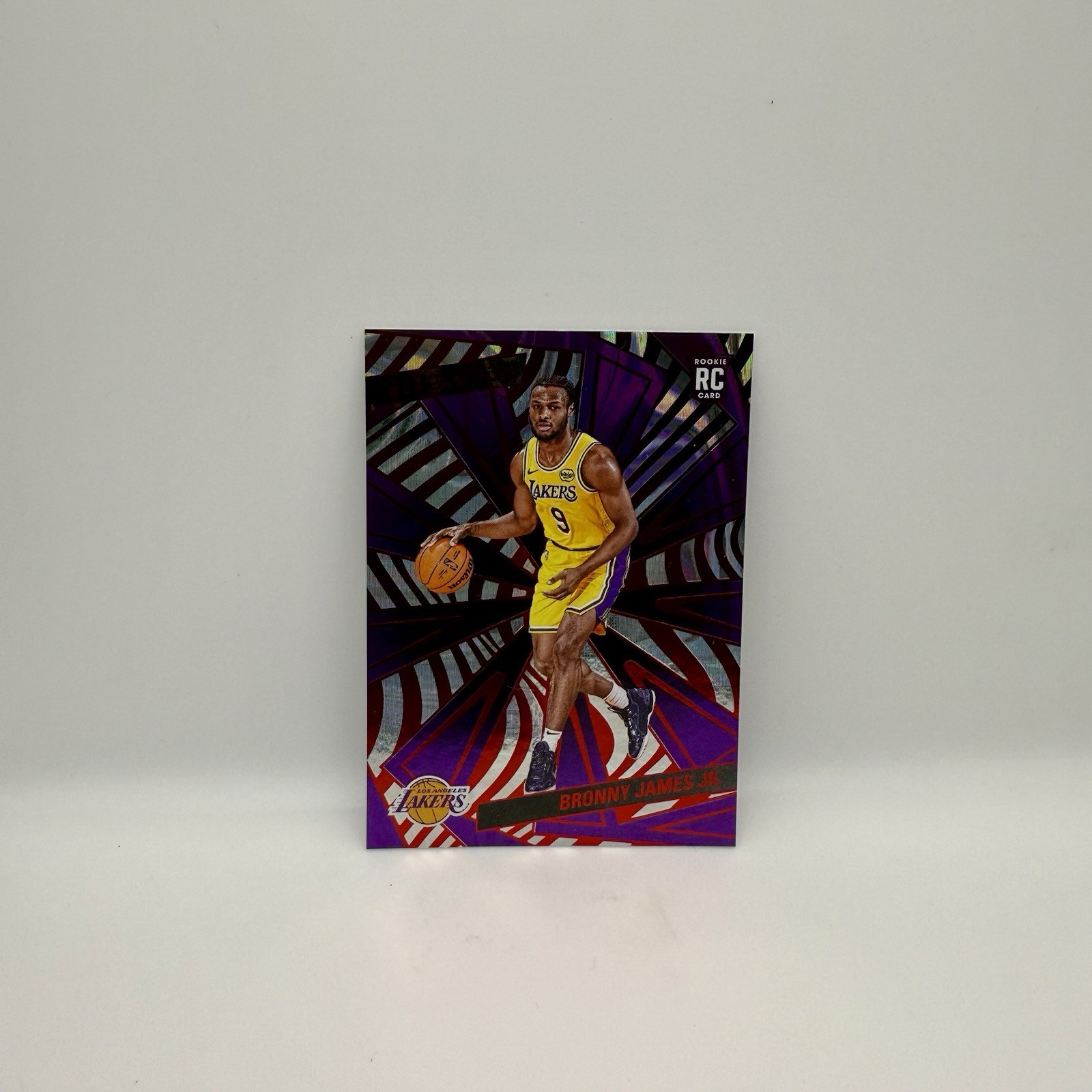 2024-25 Revolution Red Swirl #118 Bronny James Jr.