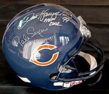 Chicago Bears - SIGNED AUTOGRAPHED Hall of Fame Helmet - Stan Jones Ditka MORE