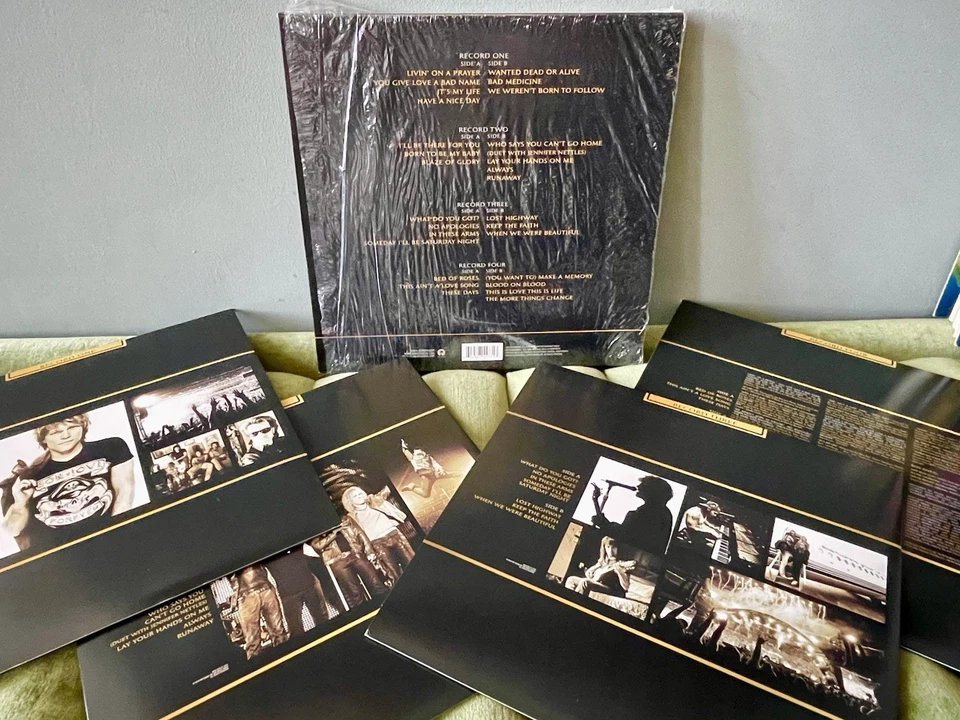 ★ BON JOVI Greatest Hits 4-LP US 2010 ULTRA LIMITED EDITION 180g SHRINK WRAP ★ - Bild 3 von 4