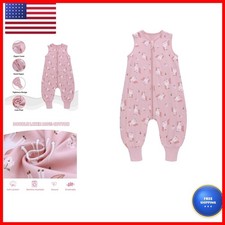 Miracle Baby Sleep Sack with Feet 1.0 TOG Cotton Sleeveless