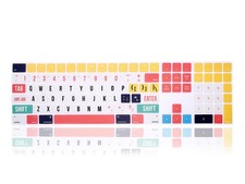 Ultra Thin Silicone Full Size Wireless Bluetooth Numeric Keyboard Cover Skin ...