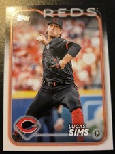 2024 Topps Series 2 Baseball Lucas Sims #355 Cincinnati Reds