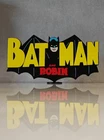 Batman And Robin DC Comics Vintage Retro 3D Printed Comic Book Shelf Logo Sign