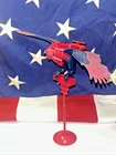 VINTAGE 1983 MOTU MATTEL ZOAR THE FALCON – 100% COMPLETE WITH STAND & ARMOUR