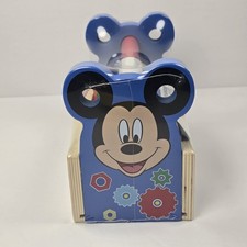 Melissa  Doug Disney Mickey Mouse Wooden Tool Box Kit 15 Wooden Pieces Ages 3 