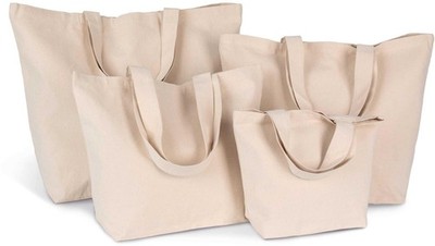 Shopper mit Falter, erhältlich in unterschiedlichen Größen | Kimood | KI0295