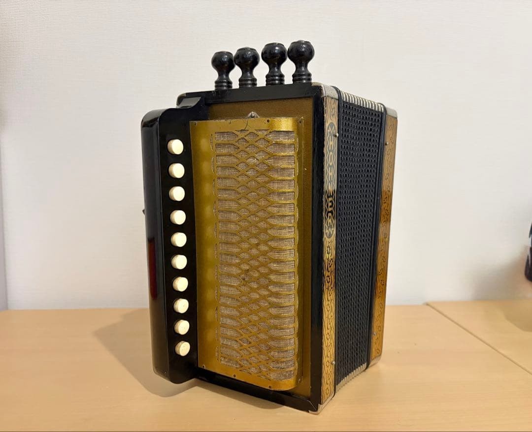 HOHNER WIENER 114 C調 ダイアトニック アコーディオン Hohner Wiener 114 Diatonic Accordion C Key 4 Reed Germany Tested