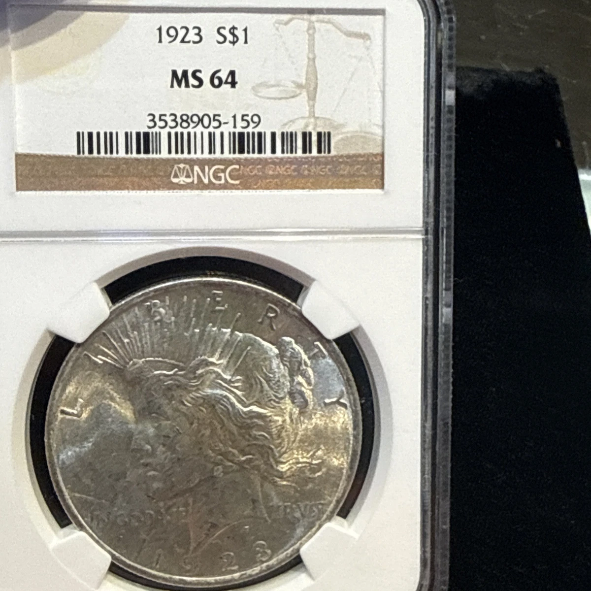 MS 64 Graded 1923 Year Peace Dollars (1921-1935) for sale | eBay