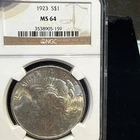 1923-P Peace  Dollar - NGC MS64