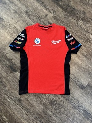 Milwaukee BMW Motorrad Motorsport Racing Team T-Shirt Men's Medium US Seller