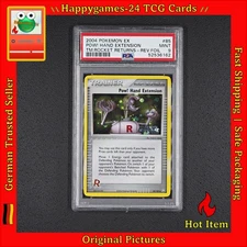 PSA 9 - POW! Hand Extension - Pokemon Card 85/109 EX Team Rocket Returns /P13