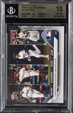 2025 TOPPS NOW #766 RALEIGH/SCHWARBER/OHTANI/JUDGE BGS 10