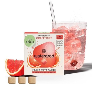 waterdrop Microlyte GRAPEFRUIT | 12 Drops Würfel mit wertvollen Vitaminen