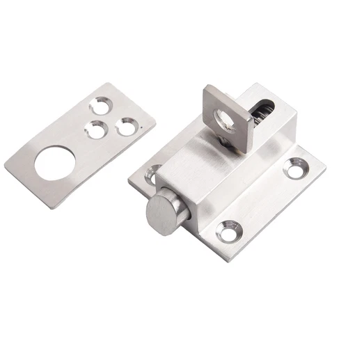 Spring Latch Door Installation Latchbolt Lightweight Portable Security - Picture 14 of 72