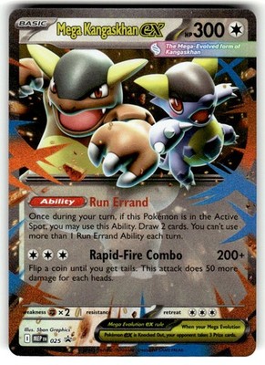 Mega Kangaskhan ex Holo Promo ME: Mega Evolution Promo 025 NM