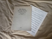 Old Masters for young Players - Violin & Piano (Moffat) Band 11 : Schott 1553