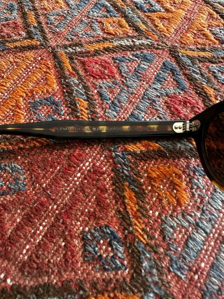 Moscot x END. Gafas de sol Lemtosh 46 negras tortuga y marrón Foto 4 de 4