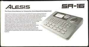 Alesis SR-16 Portable Electronic 16-Bit Drum Machine