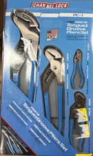 ChannellockPC.-1 - 4PC Pro's Choice Tongue & Groove Pliers Plastic Cover Damage