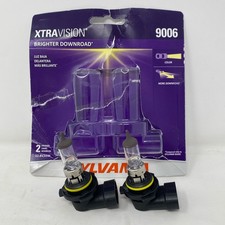 Sylvania 9006 Xtravision Halogen Headlight Bulbs 2-pack Clear