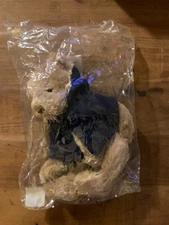 BURBERRY Plush Teddy Bear Stuffed Animal Nova Check Coat Authentic 2009 New