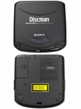 Vintage Sony Discman D-140 Personal CD Player 1bit DAC Mega Bass Black Walkman