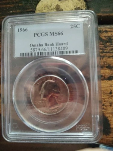 1966 Washington Quarter MS 66