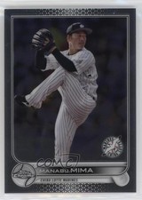 2022 Topps Chrome NPB Nippon Professional Baseball Manabu Mima #128 0fz1
