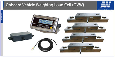 Container weighing Kit with 4 load cells etc 30tkg*20kg