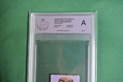 PGS A Fußball 1965/66 Sicker Rookie Franz Beckenbauer Bayern München #233 no PSA - Bild 2 von 4