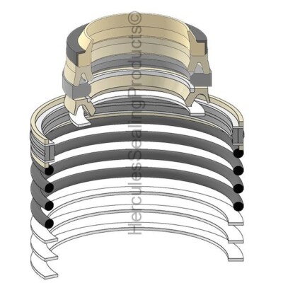 0938388 Stick Cylinder Seal Kit Fits Caterpillar E110