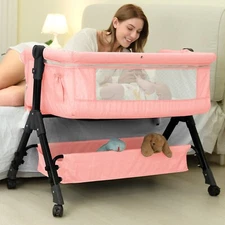 Baby Rocking Bed Newborn Bassinet Automatic Cribs Infant Bedside Sleeper