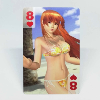 8 Heart KASUMI DEAD OR ALIVE Extreme 2 Playing Cards KOEI TECMO JAPAN GAME