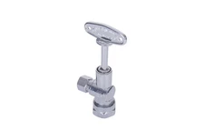 Midline Valve Water Supply Stop Valve with Quarter Turn Control Key; Angle
