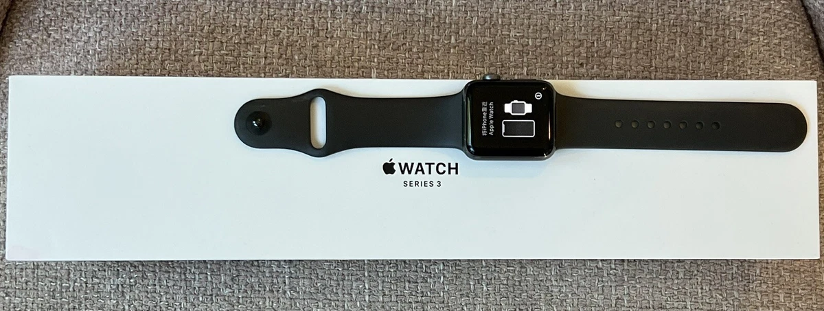 Apple Watch Series 3 38mm Space Gray Aluminium