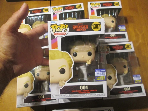 FUNKO POP NETFLIX STRANGER THINGS 001 # 1387 SDCC SUMMER CONVENTION 2023