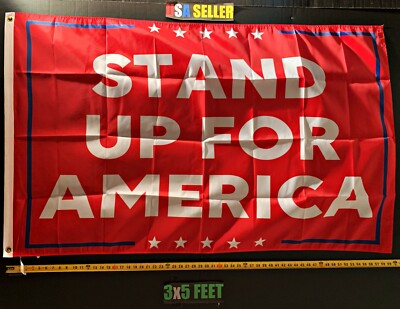 Trump Supporters Flip American Flag Upside Down In Protest Of Perceived - Foto 4