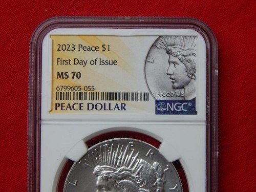 2023 Peace Silver Dollar NGC MS70 100th Anniversary ~ Free USA Shipping - Picture 5 of 8