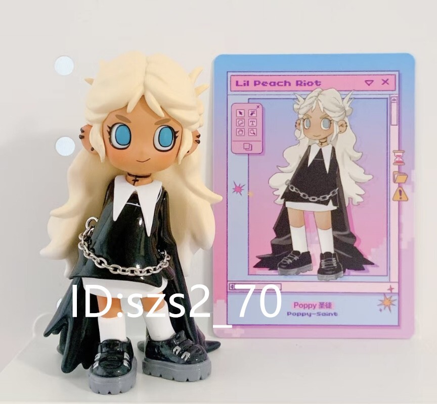 Poppy フィギュア　Lil Peach Riot POPMART 未開封】popmart Lil Peach Riot Loading シリーズ Poppy揃い 4