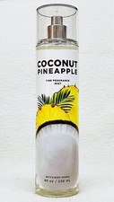 1 Bath  Body Works COCONUT PINEAPPLE Fine Fragrance Mist Body Spray 8 oz