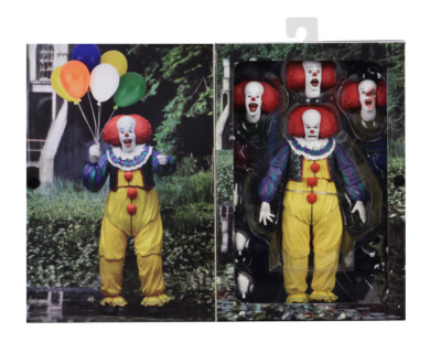 It Movie 1990 Pennywise Es der Clown Ultimate 7'' 18cm Action Figur Neca