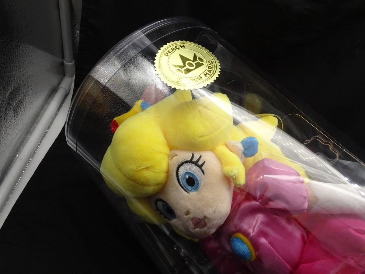 Super Mario Bros. Princess Peach Plush with Warp Pipe Nintendo