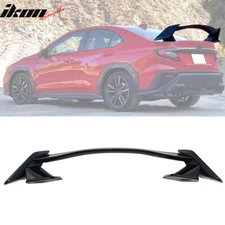 Fits 22-25 Subaru WRX 5th Gen Type R TR Trunk Spoiler Painted #D4S Crystal Black